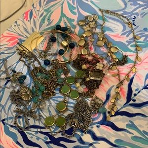 Necklace lot